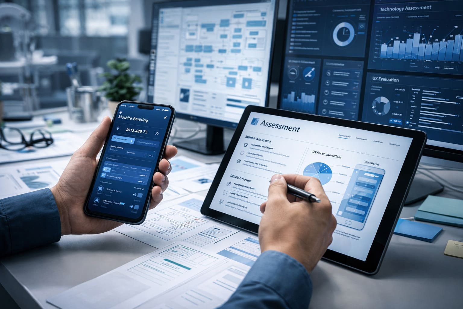 DB & Instituição Financeira: Assessment Estratégico e Modernização de Canais Mobile